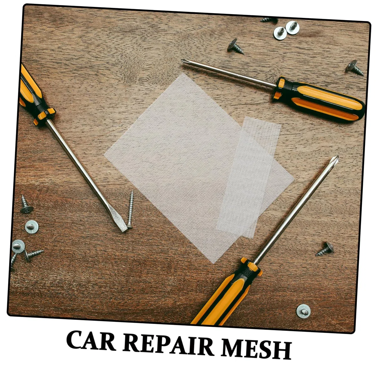 Kit de Reparación de Alambre de Tungsteno Lámina de Malla de Acero para Soldar Plástico en Reparación Automotriz Fácil y Múltiple 10 Piezas