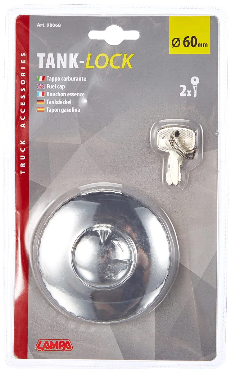 Lampa - Tapón de depósito con cerradura Diam. 80 mm