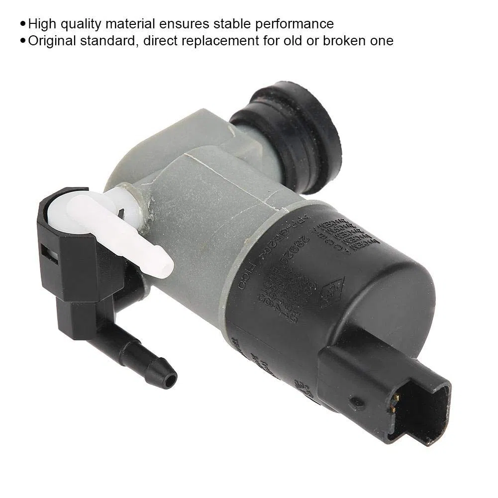 VOBOR Bomba de lavado de coche, motor hidráulico 28920-BU010-B191 para Nissan Qashqai 07-14