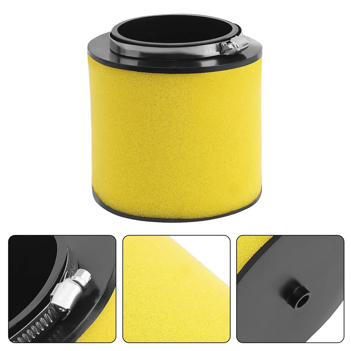 AHL Filtro de aire 17254-HN1-000 Compatible con Honda TRX650FA4 Rincon 650 2004/TRX650FA5 Rincon 650 2005/TRX650FA A Rincon 650 2003-2005/TRX650FGA A Rincon 650 GPScape 2004-2005