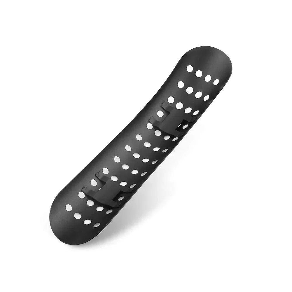 Cubierta de protección contra el calor del tubo del silenciador de escape de la motocicleta, Cubierta de aislamiento de calor del tubo de escape universal del orificio de la motocicleta (Negro)