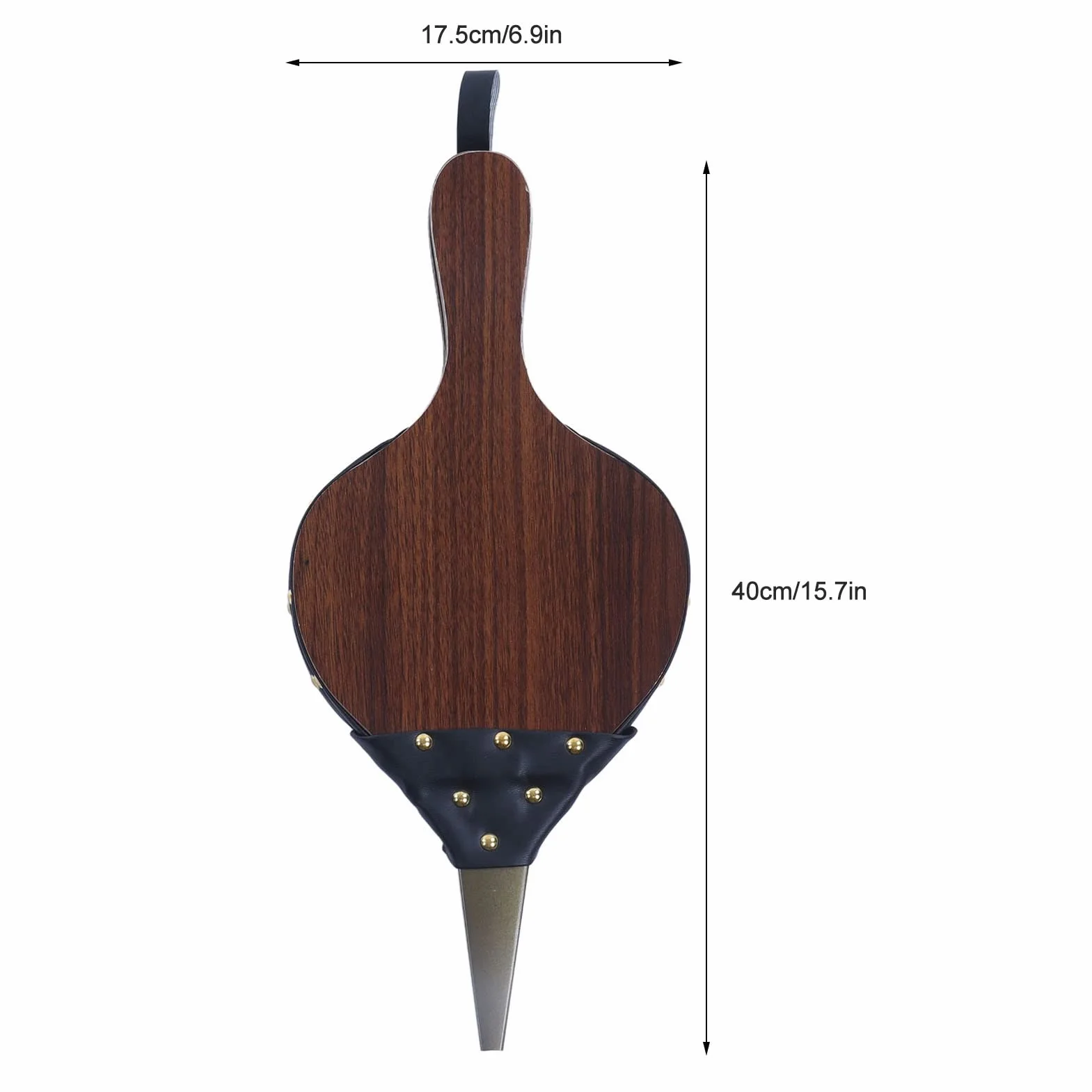 Soplador Barbacoa Manual Fuelle Chimenea Soplador de Fuego Soplador de madera de fuelle para chimenea Fuelle de Fuego de Barbacoa Cocina al Aire Libre