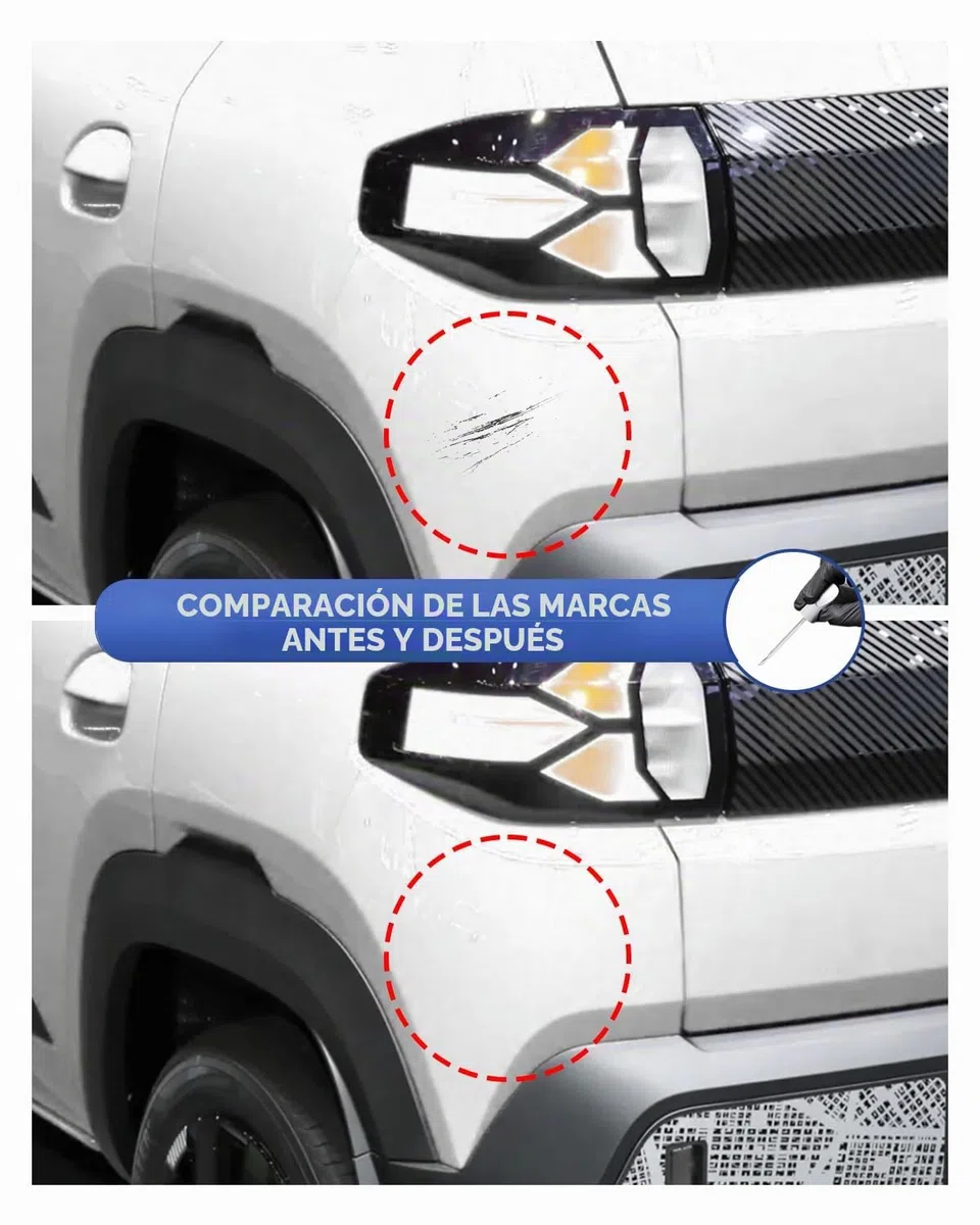 KQM Dusty Grey Metallic - Pintura de retoque para Dacia Coincidencia exacta – Reparación de arañazos y desconchados