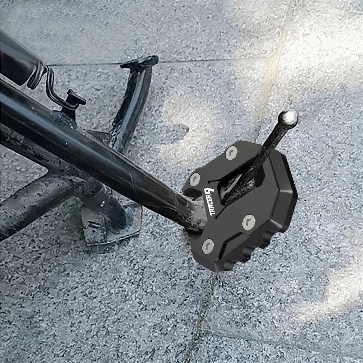 Ampliación de Pata de Cabra for Motocicleta, Compatible con Yamaha MT-09, MT09 SP, Tracer 9, 9GT, XSR900, XSR 900, años 2021, 2022, 2023, 2024 y 2025