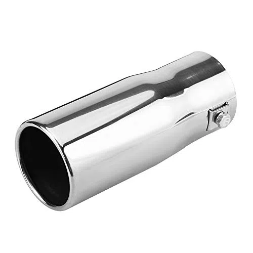 tubo de escape,Tubo de escape de escape del automóvil, tubo de silenciador de escape de acero inoxidable modificado Tubo de escape trasero