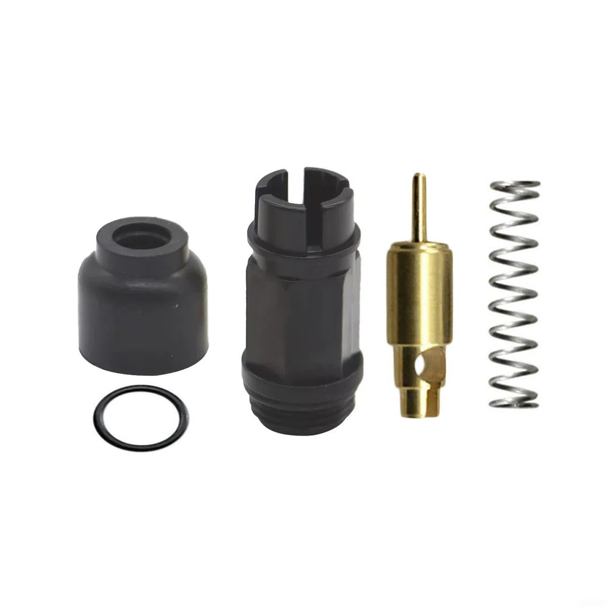 Eawfgtuw Conjunto de émbolo de válvula de arranque para carburador ATV 16016-1101 para KLF300 KLF400 KVF360 KSF250 KEF300