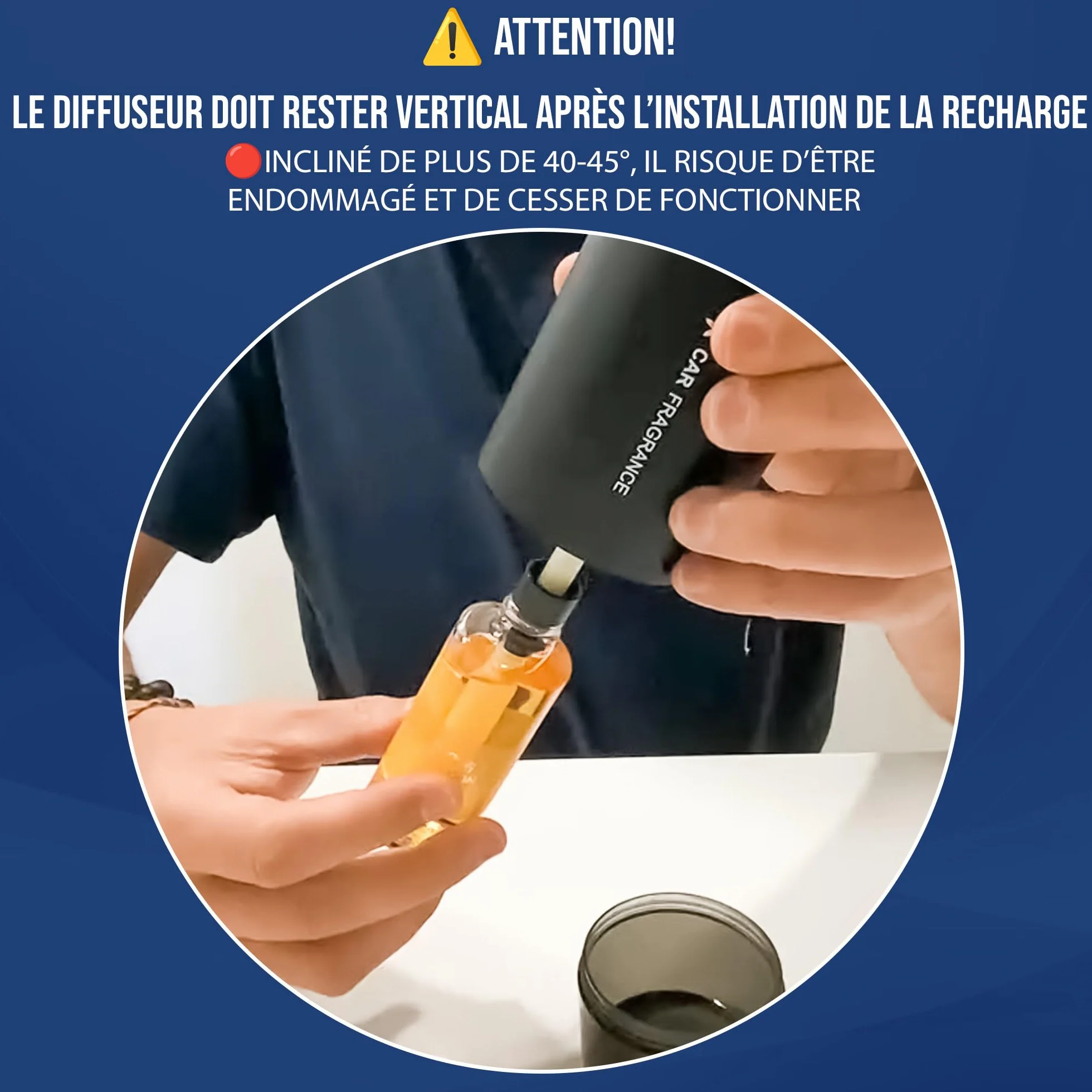 Recambio de perfume para coche de 2 x 50 ml: eleva tu conducción con la esencia de la elegancia (2 x océano)
