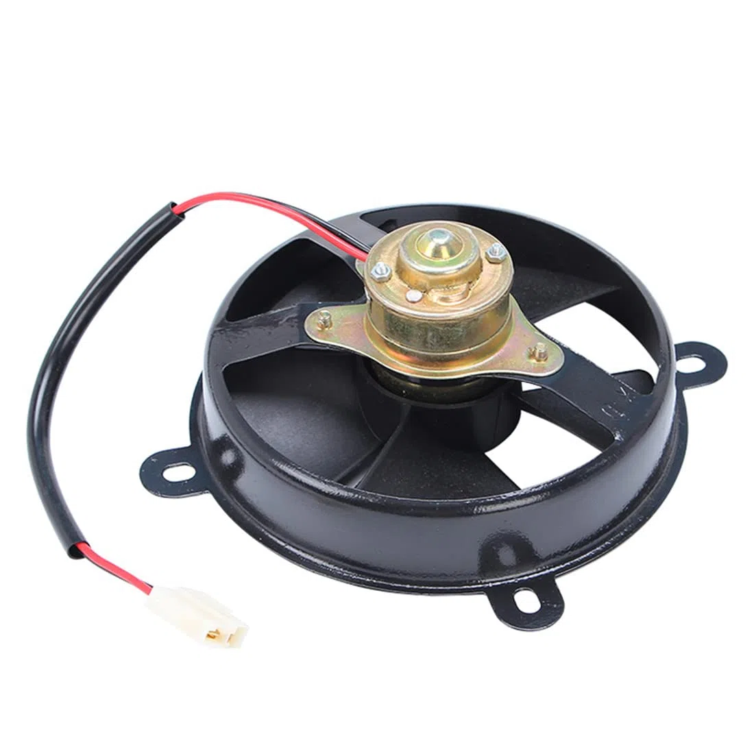 6 "12V universal motocicleta delgada eléctrica radiador ventilador montaje tanque de agua piezas para 150cc 200cc quad Dirt Bike ATV
