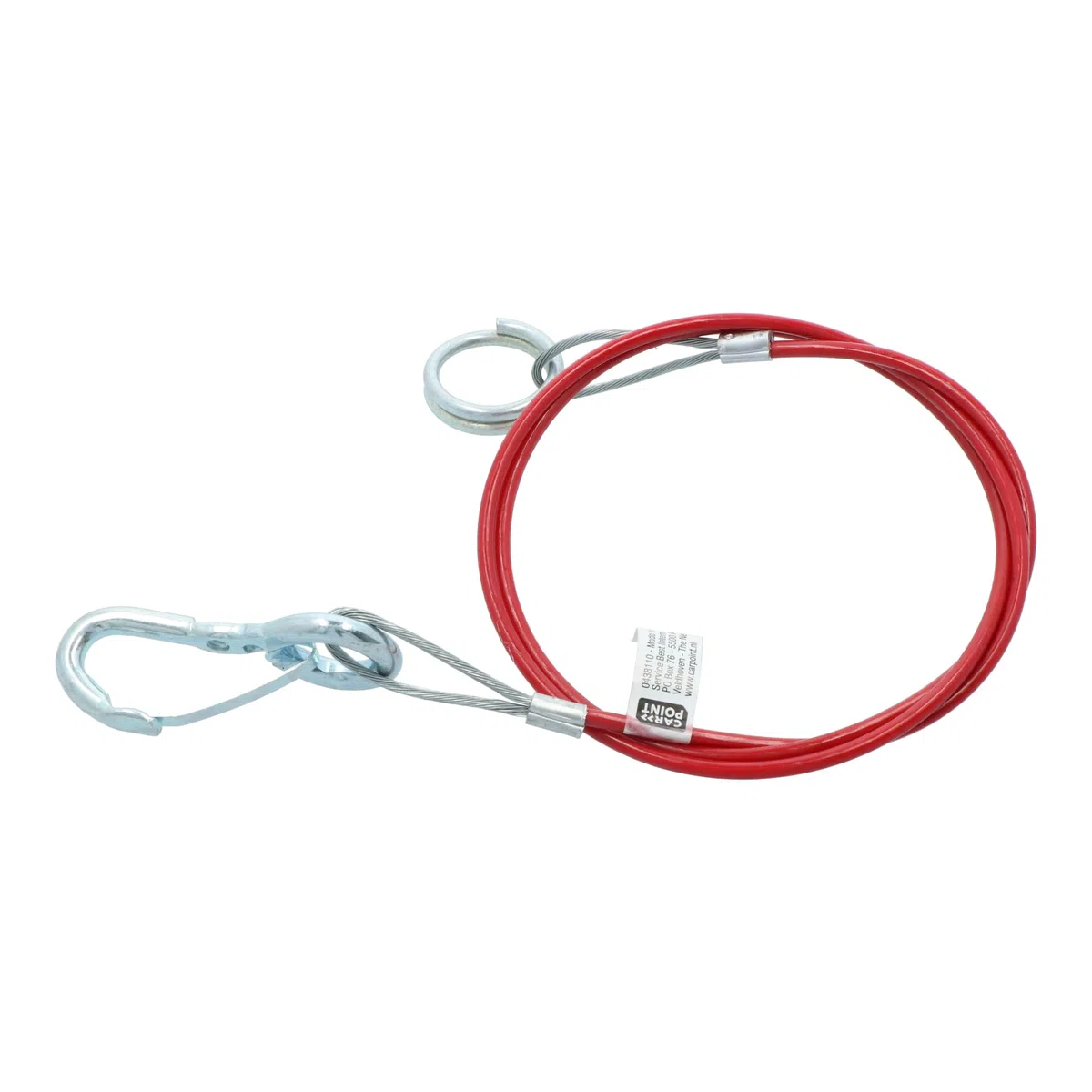 CARPOINT 0438110 Cable de retención dispositivo de retención Rojo