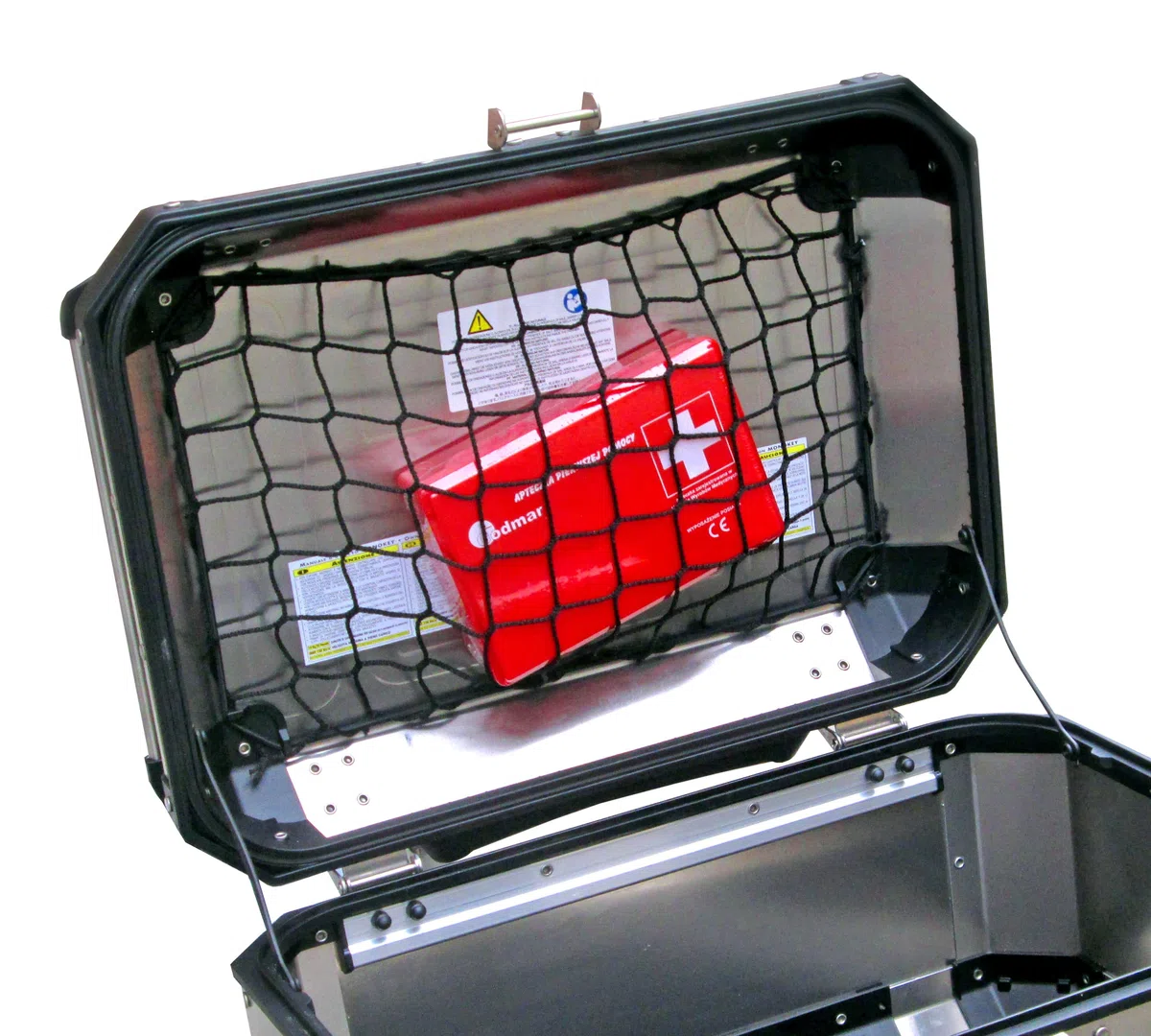 GIVI Trekker Outback - Red Maletero - Topcase Moto - Red - Maleta Moto - Maleta Central - Red Portaequipajes - Bolsa Red Maletero - Negro - 58 l