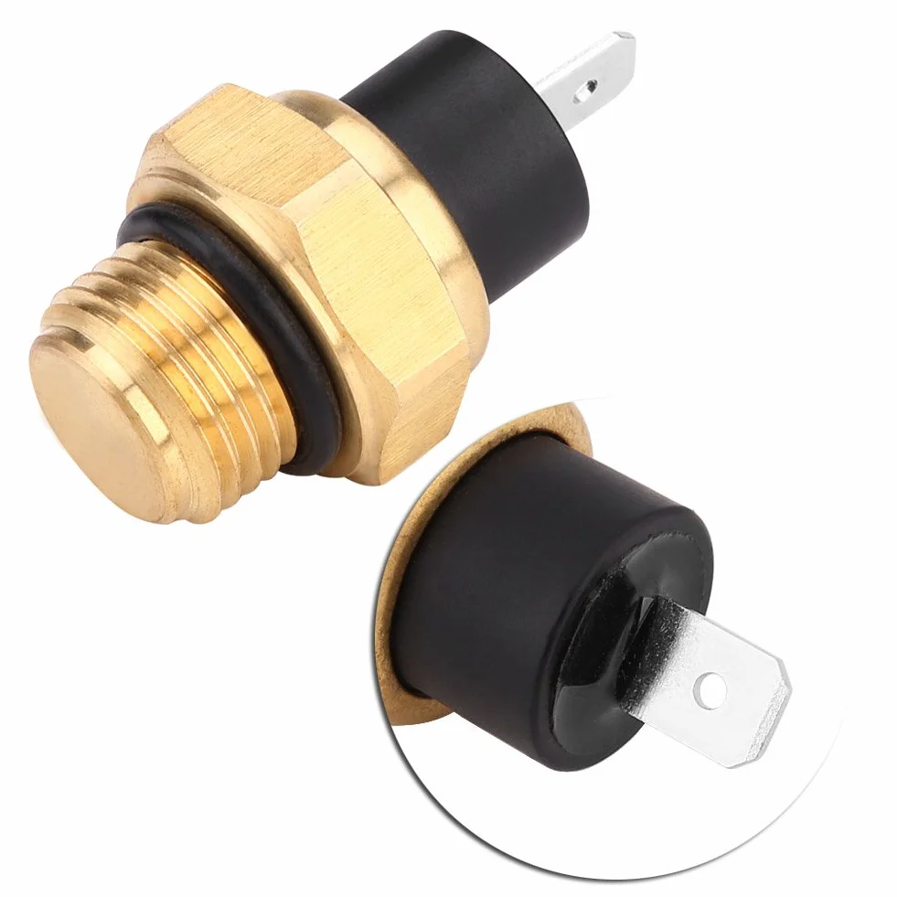 Interruptor del ventilador, Interruptor del ventilador del radiador de cobre 37760-MT2-003 para VFR700F VFR750F VFR800 VTR1000F VT600 VT750 VT1100