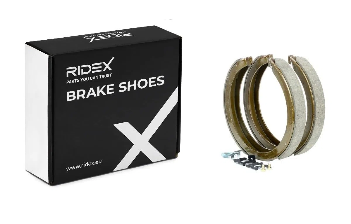 RIDEX 70B0085 Juego de zapatas de frenos Trasero Compatible con SSANGYONG Rexton/Rexton II GAB