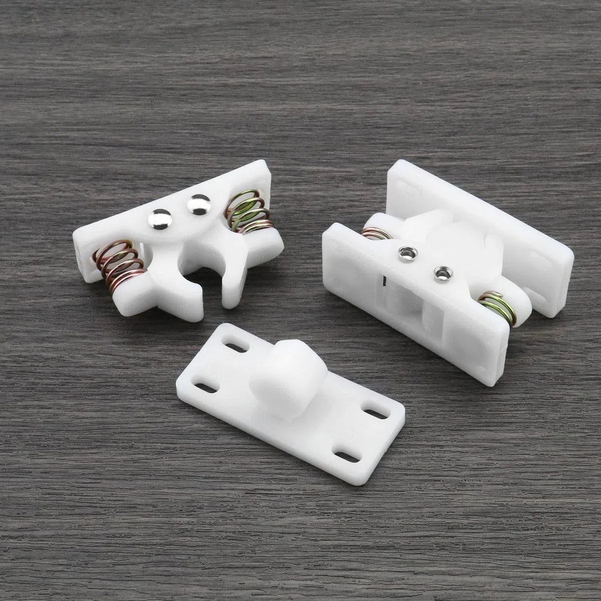 Create idea 2 retenedores de puerta de plástico, limitadores de tope de puerta, soporte de retención para caravana, autocaravana, barco, caravana, caravana, caravana, caravana, accesorios de muebles,