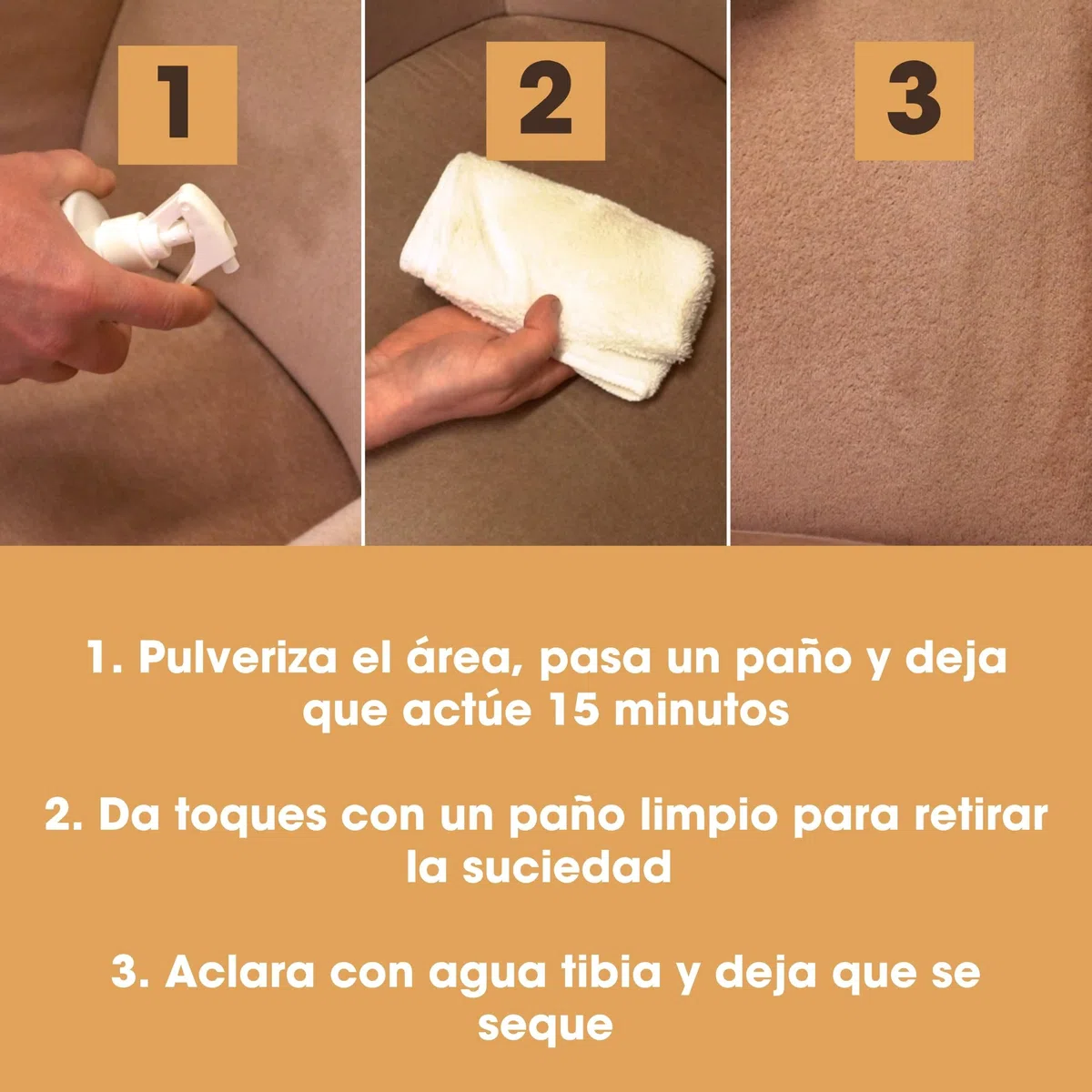 Spray limpiador de alfombras y tapicería Furniture Clinic: solución para limpiar telas, textiles y alfombras, quitamanchas, 500 ml