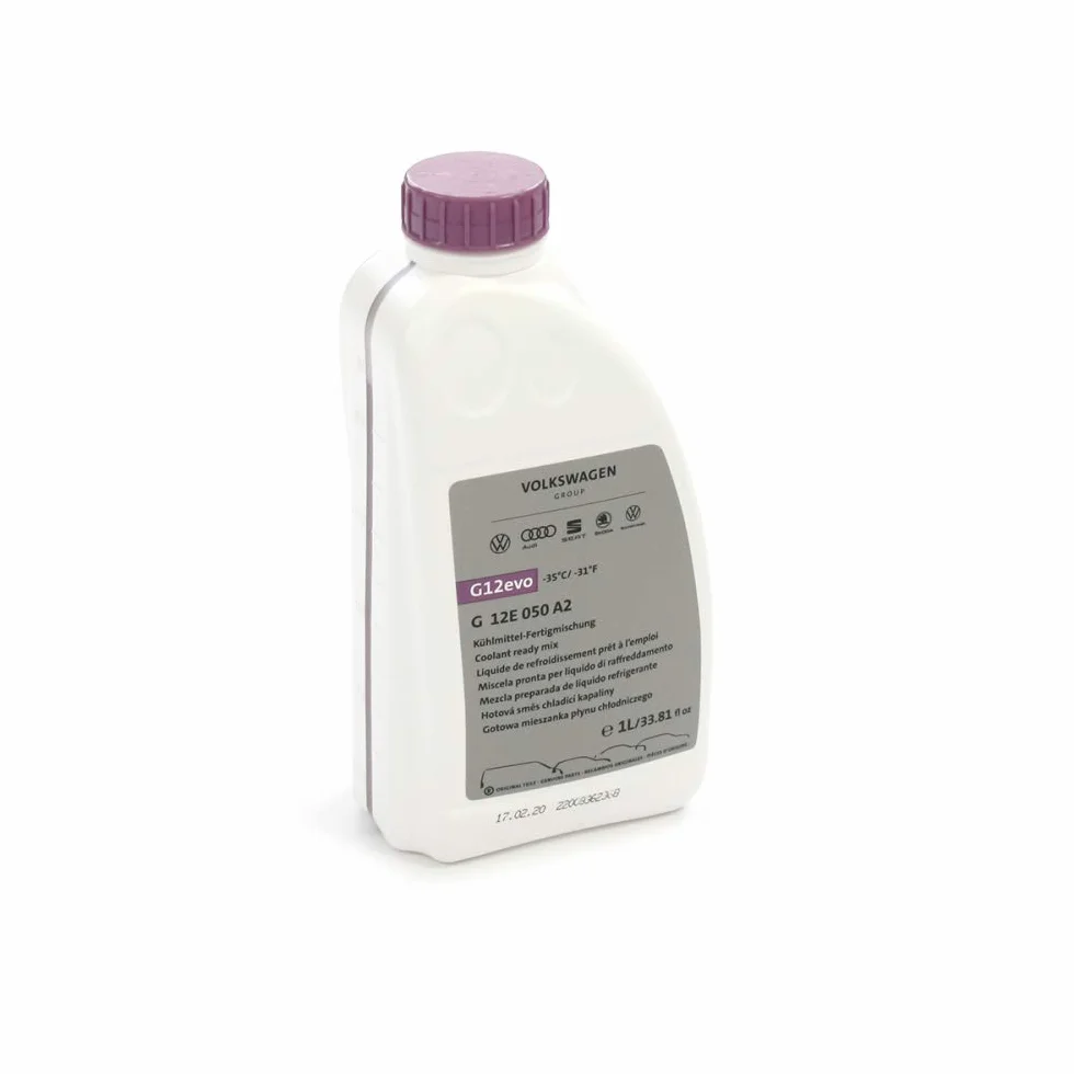 Volkswagen Anticongelante Coolant Refrigerante G12evo Ready Mix, 1 litro