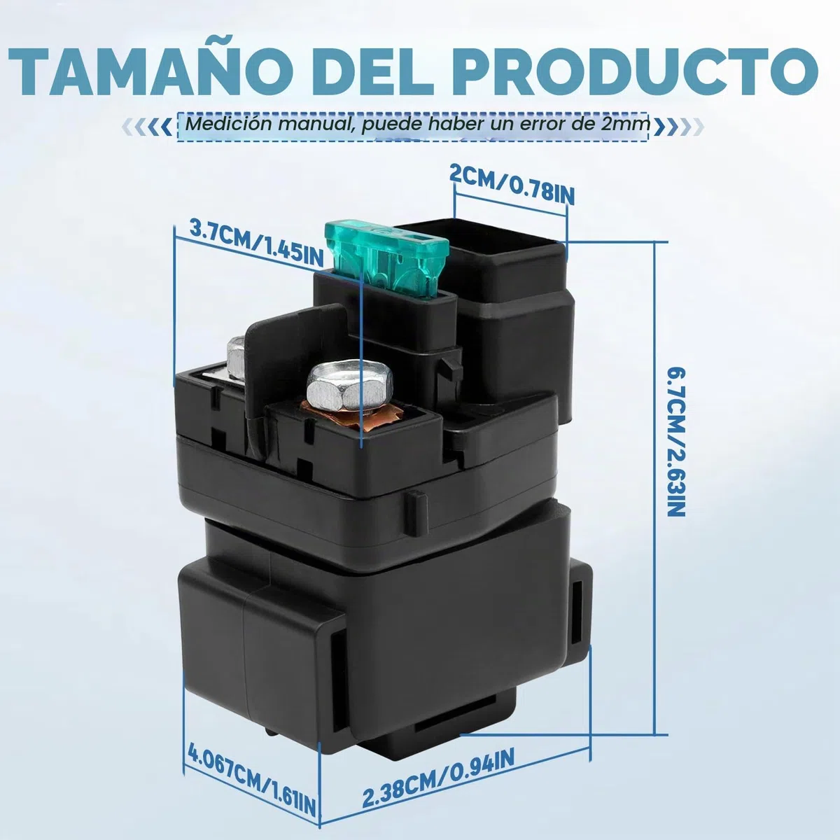 Relé De Arranque para Suziki GSF600S BANDIT 600 1996-2003 GSF1200 DR650 GSXR600 GSXR750 GSX1300R Hayabusa GSXR1000 LTZ400 QuadSport Triumph Street Triple 675/675 R 675 RX 1050
