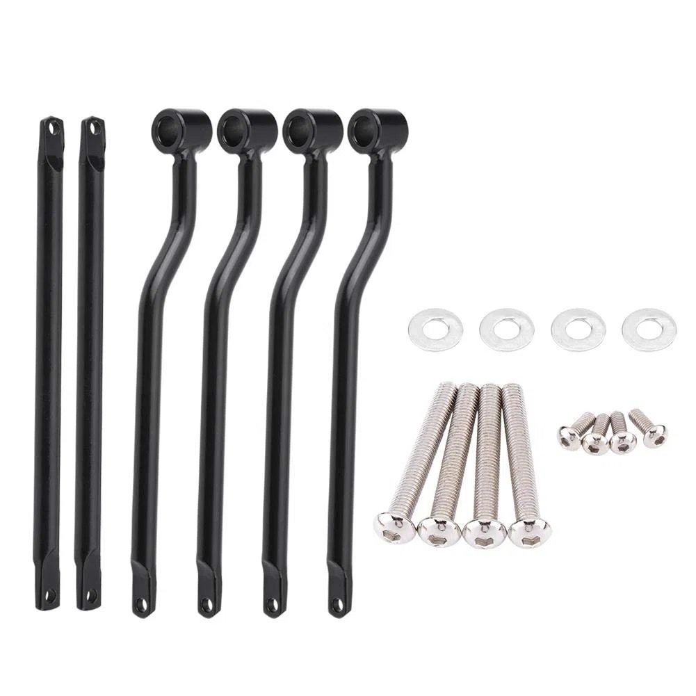 Yosoo Kit de Barras de Soporte de Bolsa para Motocicleta, Barras de Soporte de Maleta, Soportes universales de Repuesto para reemplazo para reemplazo para Negro