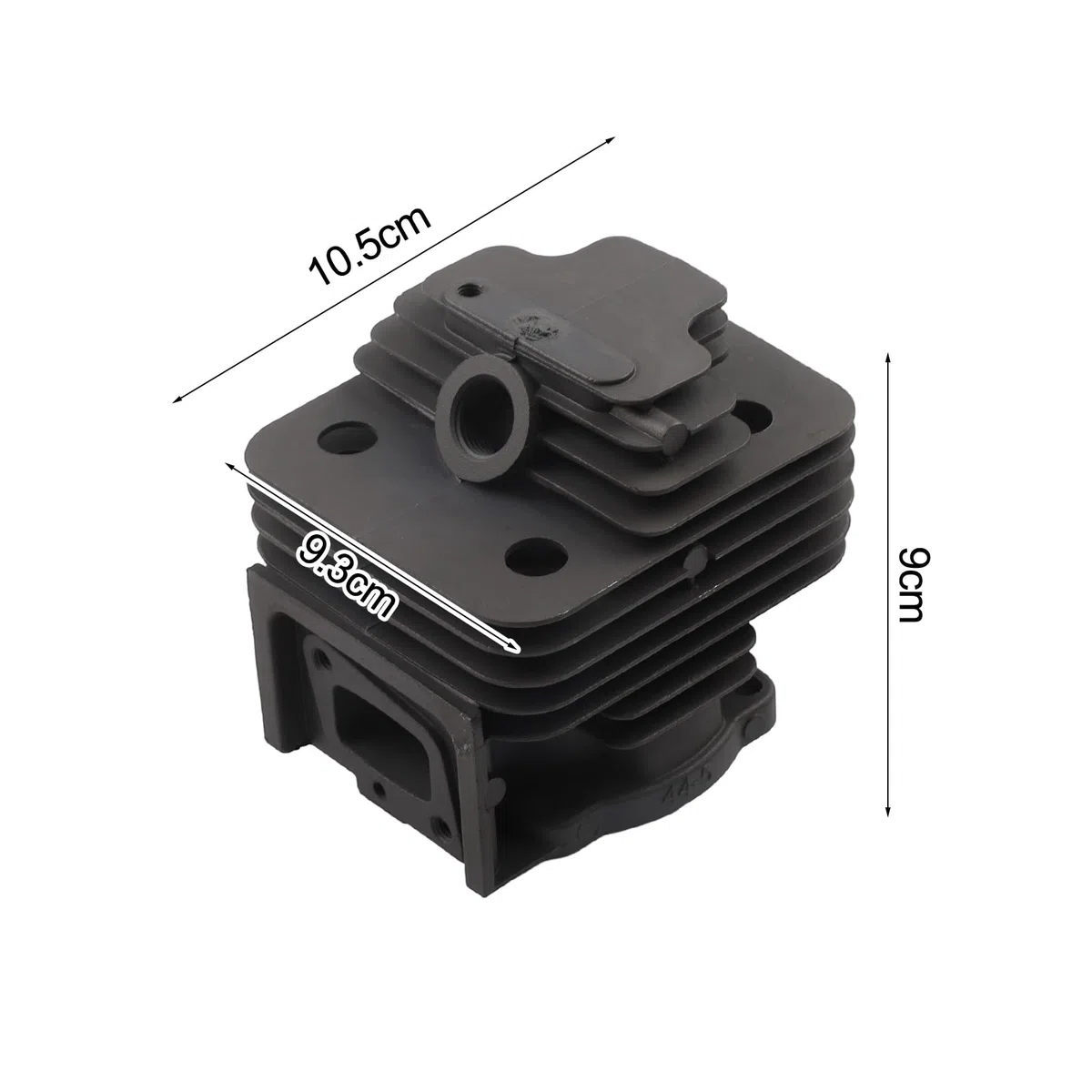 Kit de Cilindro de pistón de 44 mm para Cortador de Cepillo de Motor 44F-5 de 52 CC, diseño Ligero con conductividad térmica Mejorada