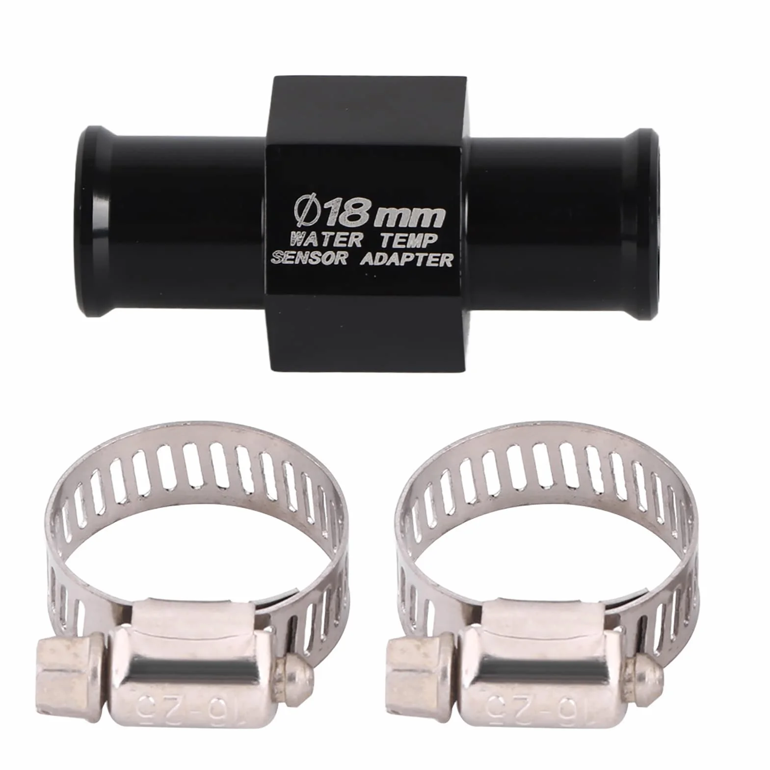 Fydun Adaptador de temperatura del agua motocicleta Medidor de temperatura agua motocicleta Manguera del tubo manómetro(18mm)
