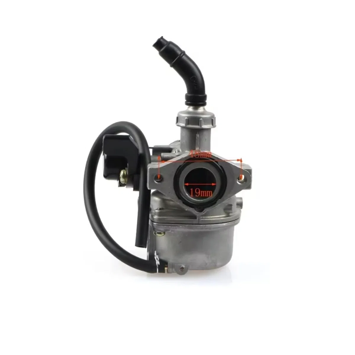 Viviance Carburador de carburador de 19 mm + Filtro de Aire para Mini Motor ATV Quad 50/70/90/110/125 CC