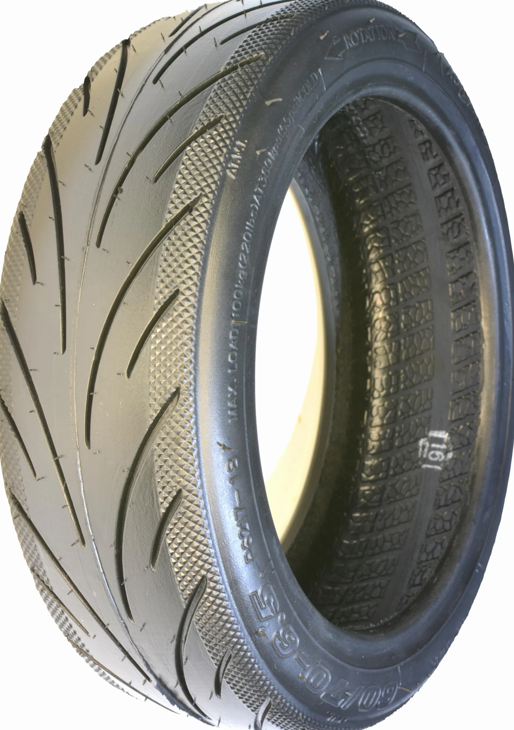 Neumático Tubeless 60/70-6,5 para Patinete Eléctrico, Compatible con Ninebot Max G30, Smartgyro K2, Llanta 6,5