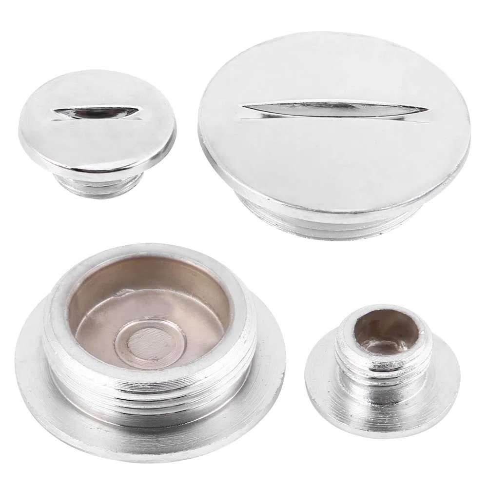 Yctze tapon de aceite para 2017 coolster atv Tapa lateral del estator del motor, tapa de aluminio de la tapa lateral del estator del motor para ATV