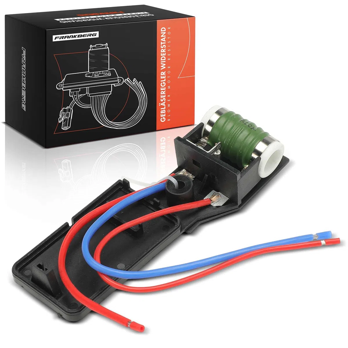 Frankberg Resistencia del calentador Regulador del soplador 3 polos. Compatible con M.i.n.i cabrio R52 M.i.n.i R50 R53 Replace# 17117541092R