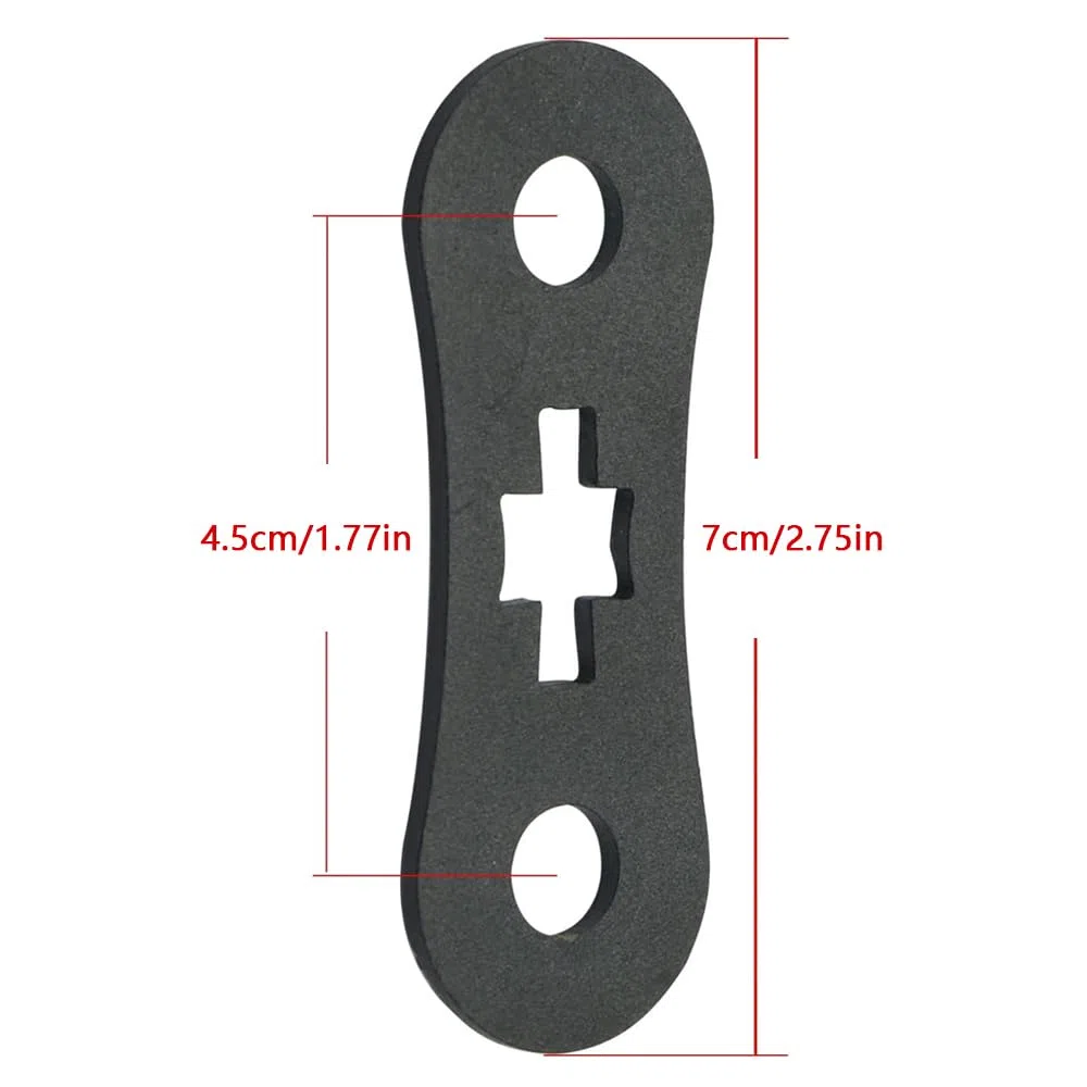 MASO Elevadores de tanque de gas, elevadores de tanque de gas negro de hierro, compatibles con H/a*rley Sportster Nightster Iron 883 XL883 XL1200 48 72 todos los modelos 1995+