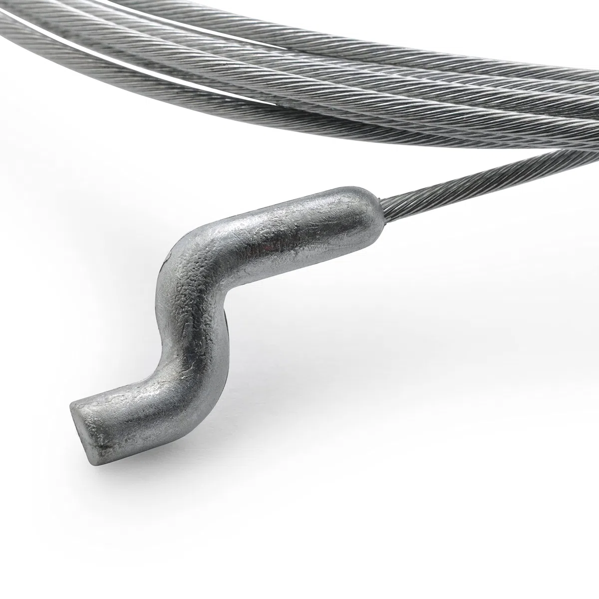 Easyboost Cable Acelerador Z Ø1,5mm Kit de Reparación Flexible 2,50 Metros Universal con Funda Prisionero para Cortacéspedes Motocultores Desbrozadoras