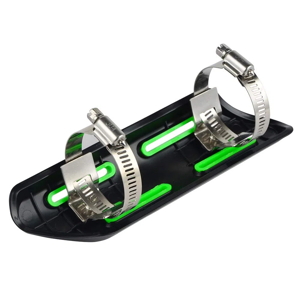 NICECNC Protector de Tubo de Escape Universal Verde de 4 Tiempos Compatible with Kawasaki KXF 250 450,See Fitment
