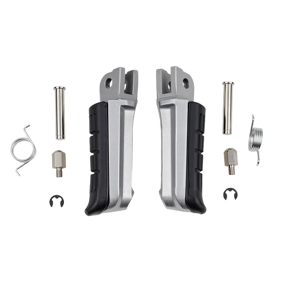 Estriberas Moto,Reposapies Trasero Moto para CB250F/400/600/750/900/919F/1300/1300SF/1000/1300X4 CBR1000F/750F VTR1000 VFR800 NT400/650