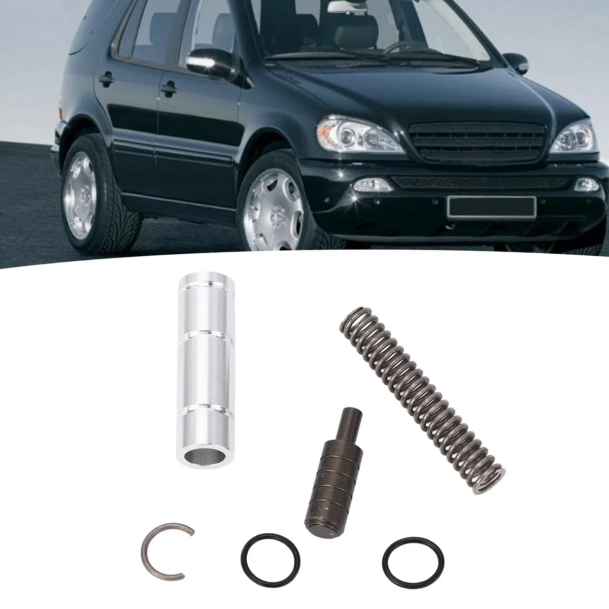 Válvula amortiguadora TCC,Kit de funda de válvula amortiguadora TCC de transmisión automática 68942 23K Reemplazo,Herramienta profesional de reparación automotriz para transmisión