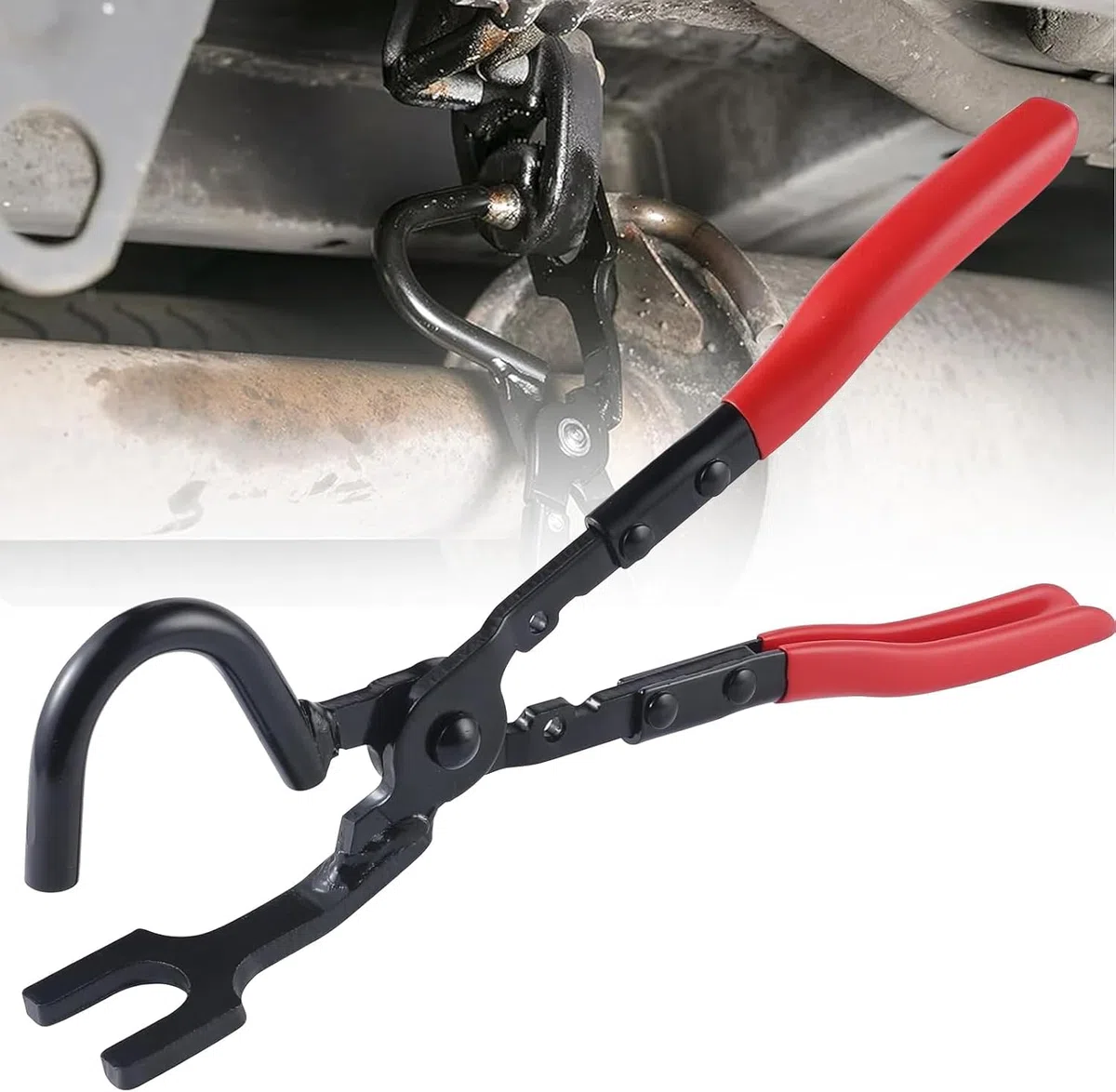 Pinza para desmontar la goma del desagüe, pinza para quitar el gancho de escape