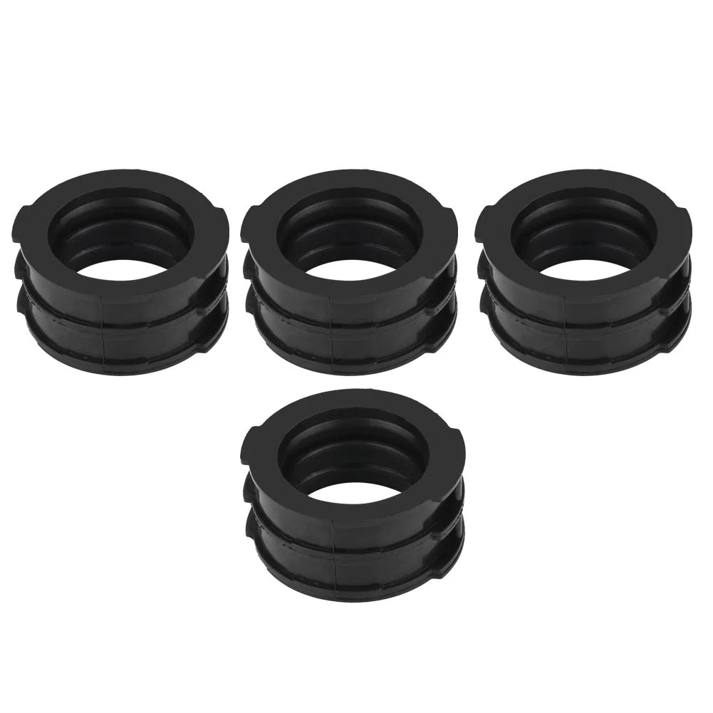 EVGATSAUTO 4x Carburetor Carb Intake Manifold Boots Joint Fit para V-MAX 1200 VMX12V 1985-2007 Carburetor Intake Boots