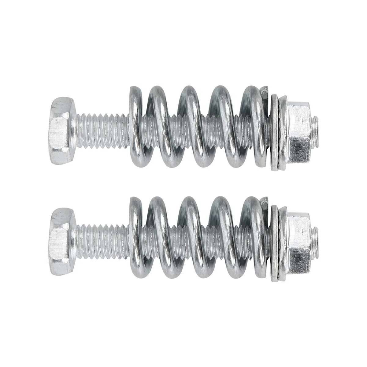 Akozon Kit de Reparación de Escape de Metal de 8 Piezas con Pernos, Tuercas, Resortes, Juntas y Accesorios Automotrices de Acero