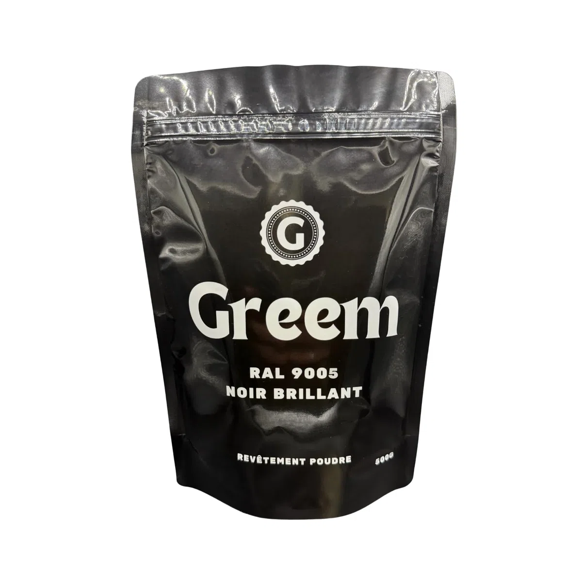 Greem - Revestimiento de pintura en polvo - Termolacado (Ral 9005 Negro Brillante, 500 g)