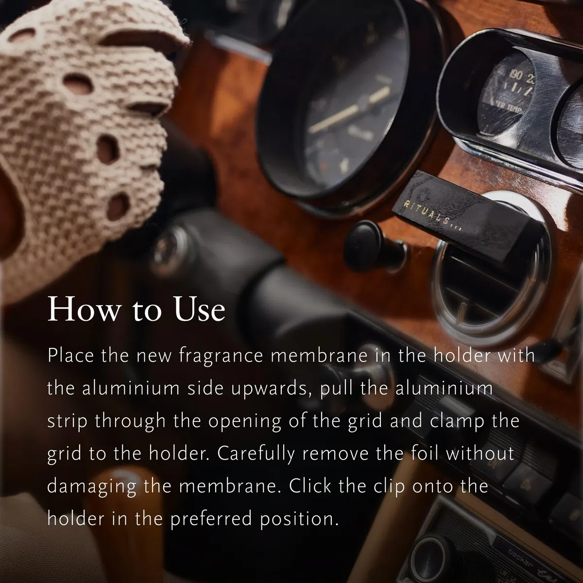 RITUALS Hammam Pack Recargas de Ambientador de Coche – 2 Recargas – Eucalipto y Romero – 2 x 3 g – sin soporte de madera