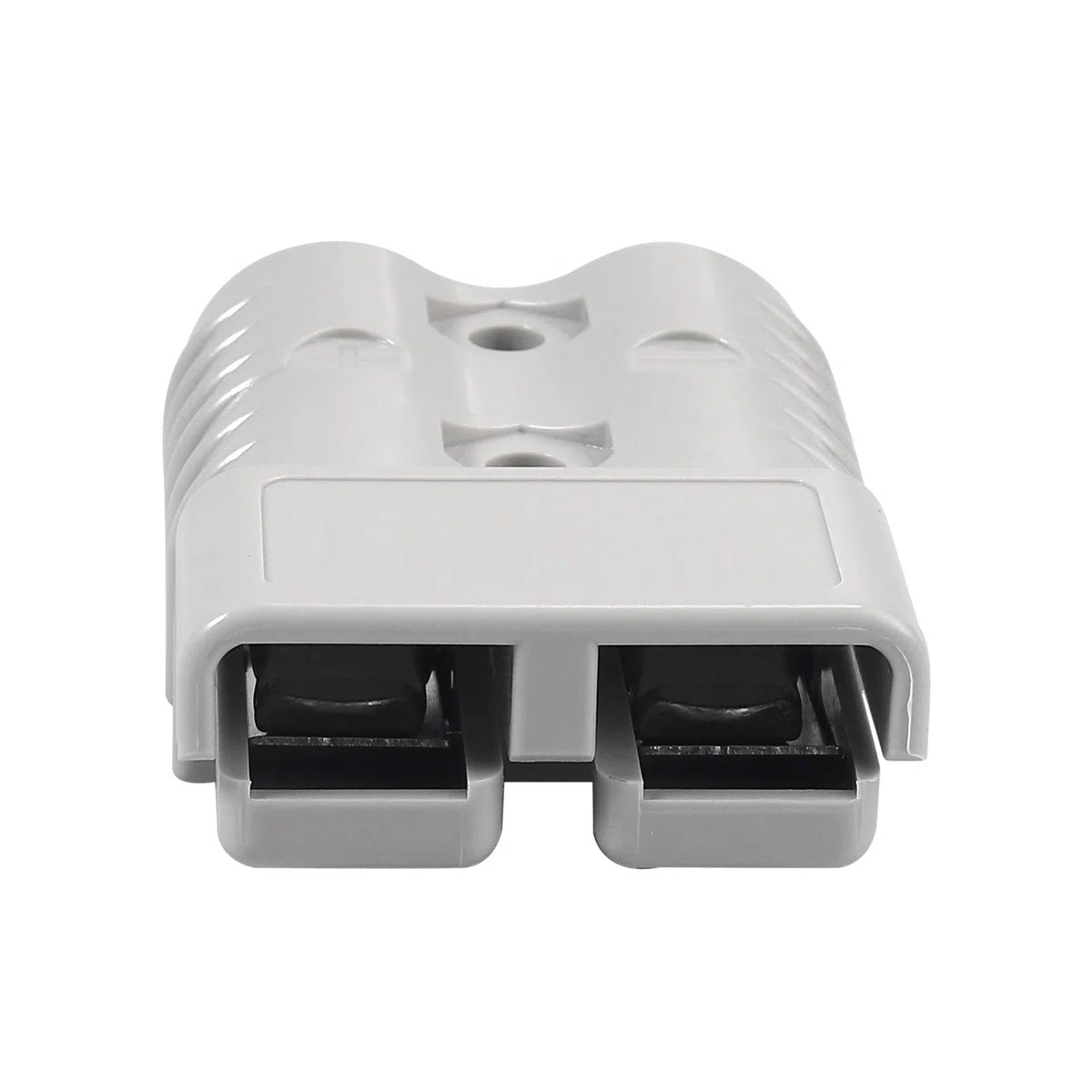 2 prensaestopas de cable para conector Anderson, 120 A de alta corriente, conector de cable rápido, certificado para coche, caravana, caravana, barco (120 A, gris)