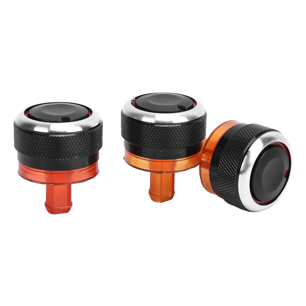 Interruptor del aire acondicionado, reemplazo del botón del calentador de la perilla del interruptor de control del ventilador de CA del aire acondicionado del coche 3pcs