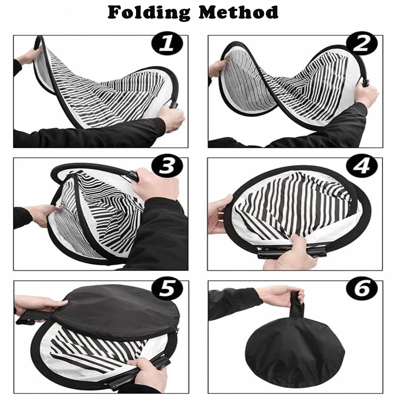 80 cm Reflector de Abolladuras, Tablero Reflector, Tablero Reflector a Rayas, Tablero Reflector de Abolladuras, para Coche, con Bolsillo, para Abolladuras, Carrocería, Puerta, Coche
