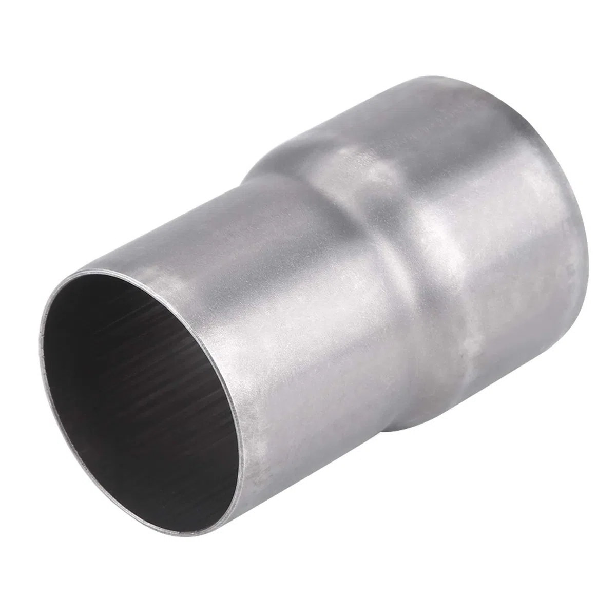 Adaptador de escape, conector de silenciador reductor de adaptador de tubo de escape de motocicleta de 51 mm a 60 mm, acero inoxidable