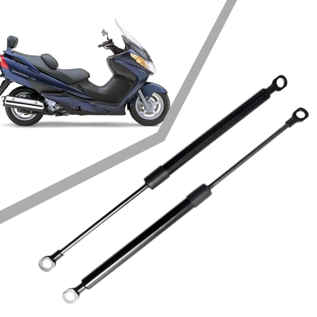 2 puntales hidráulicos ajustables de elevación para regulador de asiento de pilar de motocicleta Burgman400 AN400 2007-2016