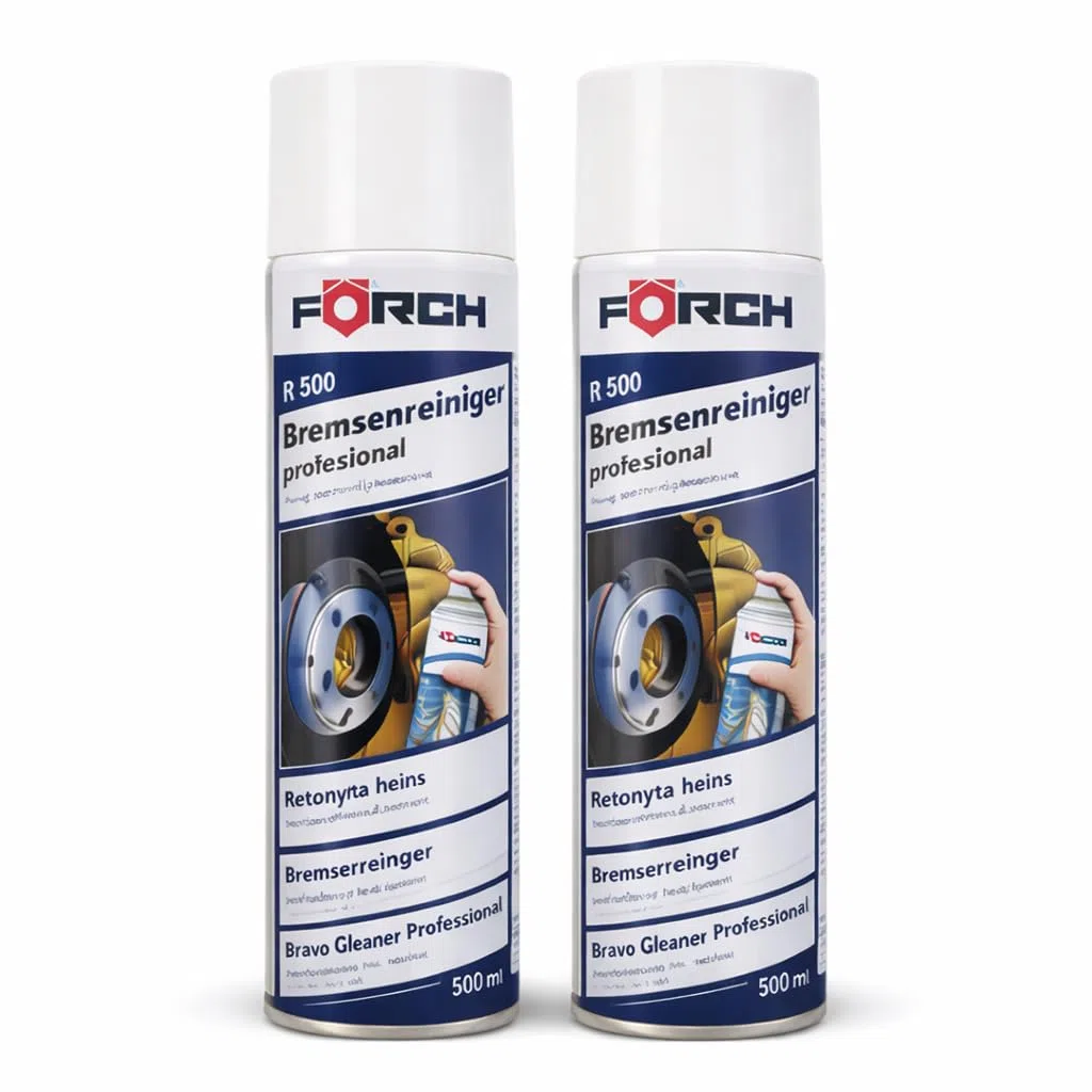 FORCH Limpia Frenos Profesional en Spray – R500 500 ml – Desengrasante Potente, Secado Rápido, Sin Residuos para Discos, Pastillas y Componentes Mecánicos (4)