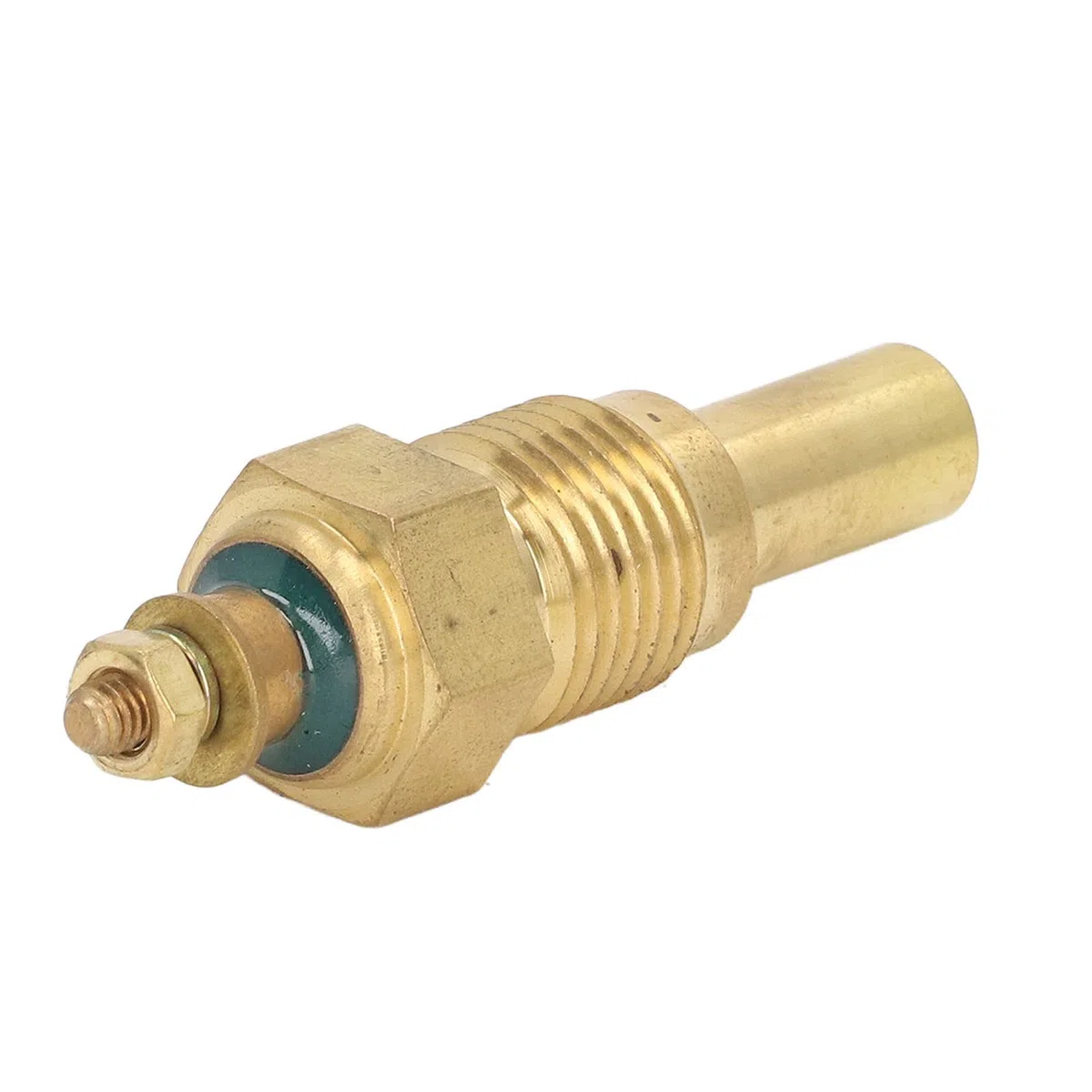 Sensor de temperatura del agua del motor compatible con la excavadora EX200 5 y el motor 6BG1 reemplaza el número OE 42571296 Construcción de latón Componente de monitoreo de