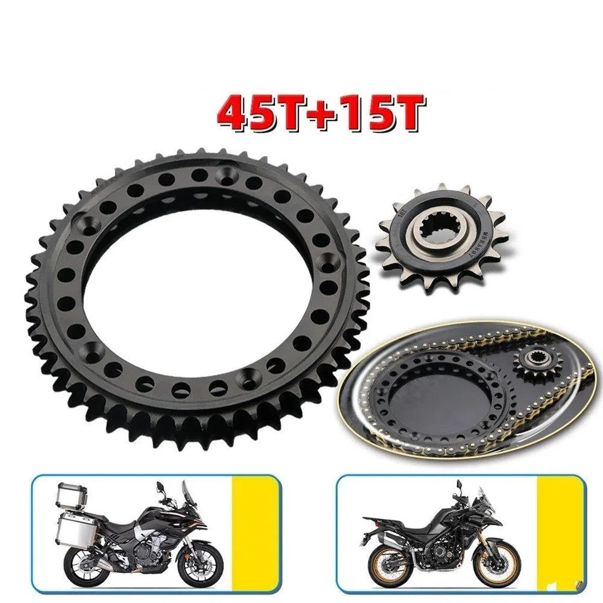 Piñones para moto Para Voge DS525 DS525X AC525