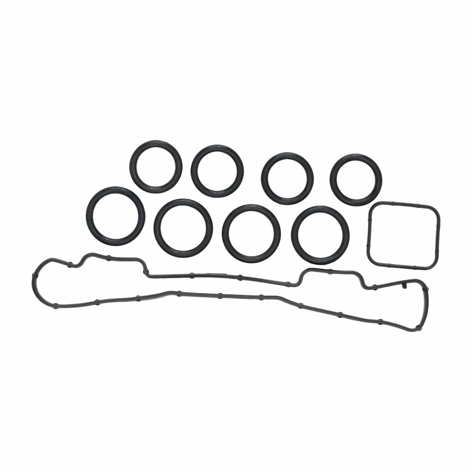 10pcs Kit Junta Colector de Admisión Compatible con C2 C3 C4 C5 Jumpy Berlingo 1007 206 207 307 308 3008 407 508 5008 Partner Expert Reemplazo para 0348R5 0348R4 96518156880