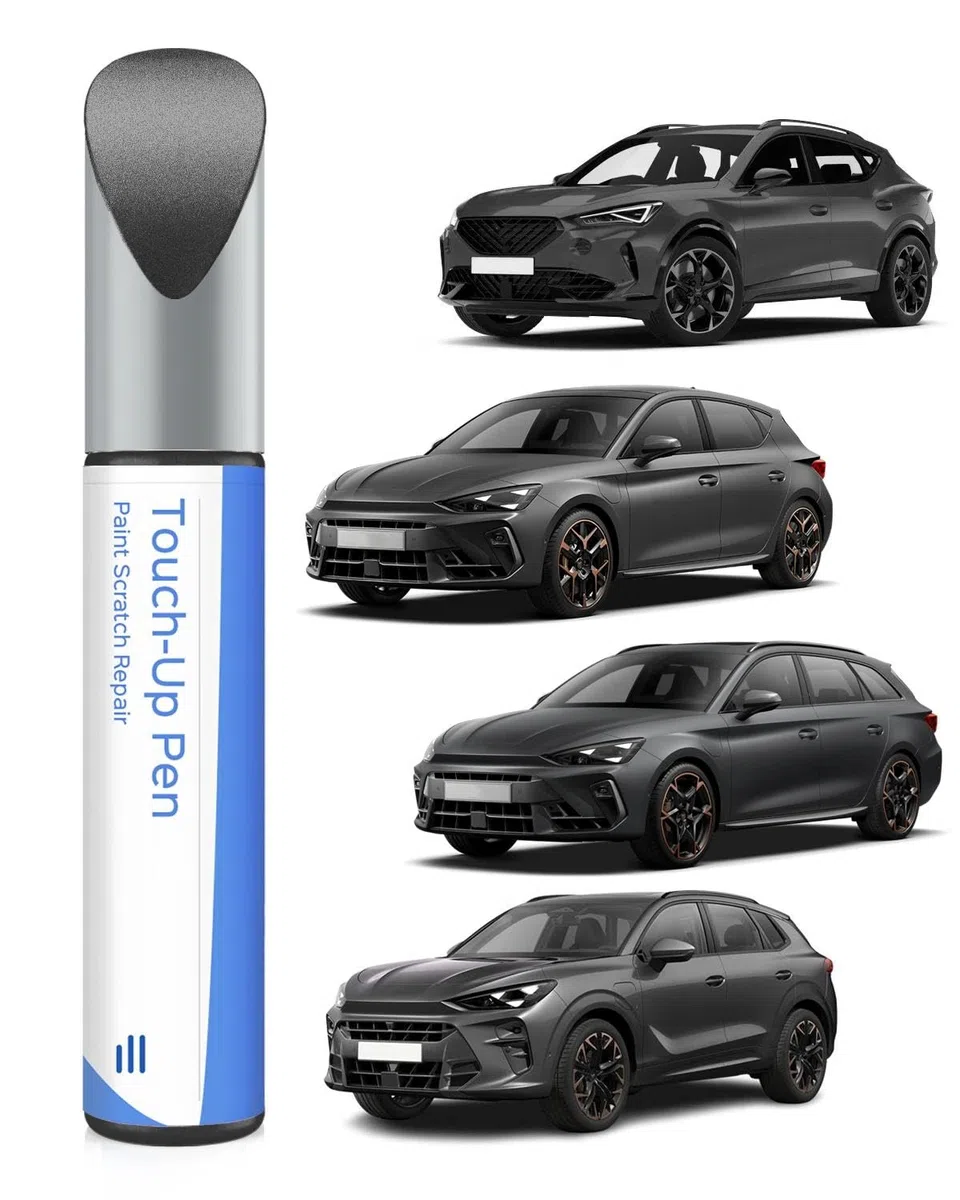 S7G Grafito Gris Lápiz de pintura compatible con Cupra - Coincidencia exacta para desconchados y arañazos