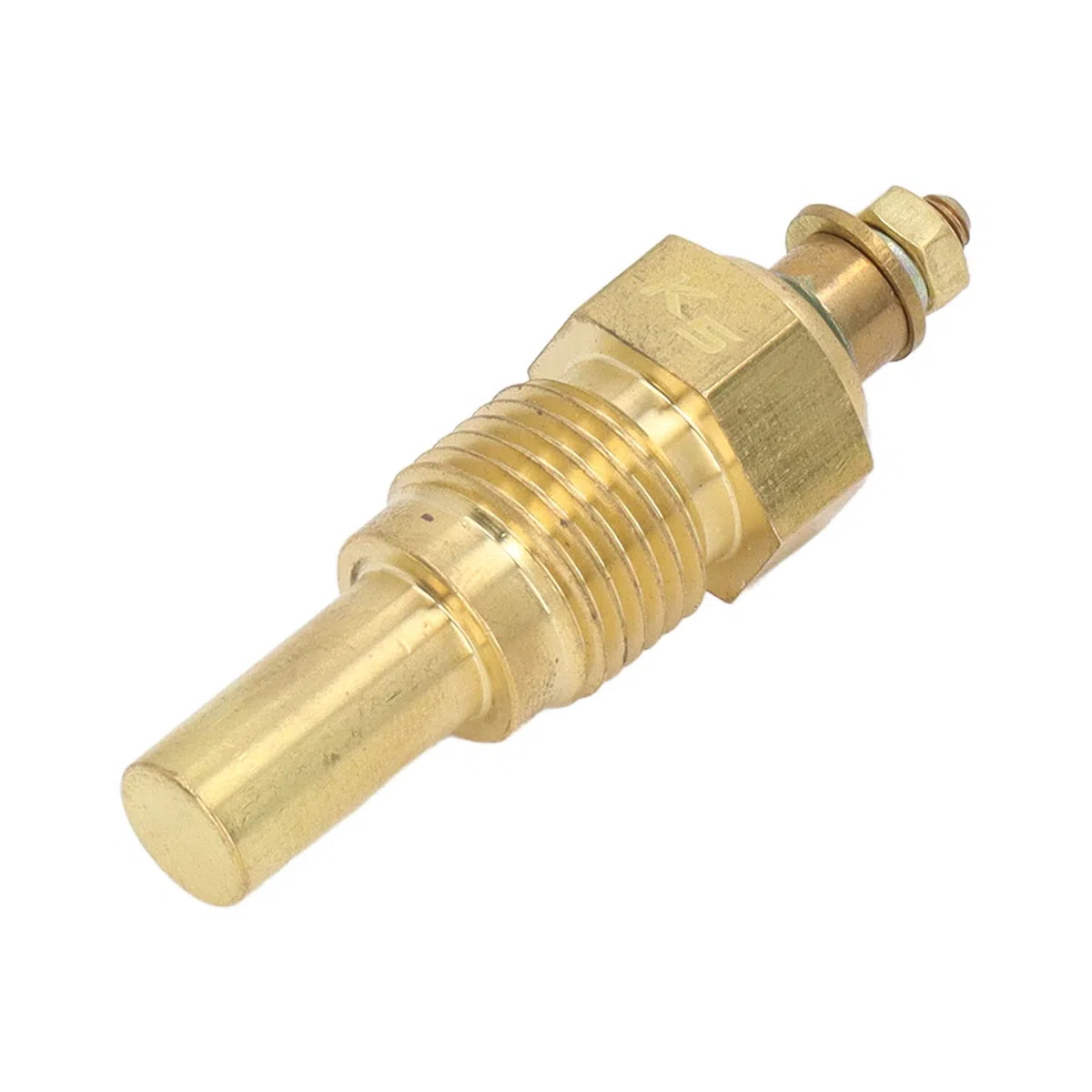 Sensor de temperatura del agua del motor compatible con la excavadora EX200 5 y el motor 6BG1 reemplaza el número OE 42571296 Construcción de latón Componente de monitoreo de