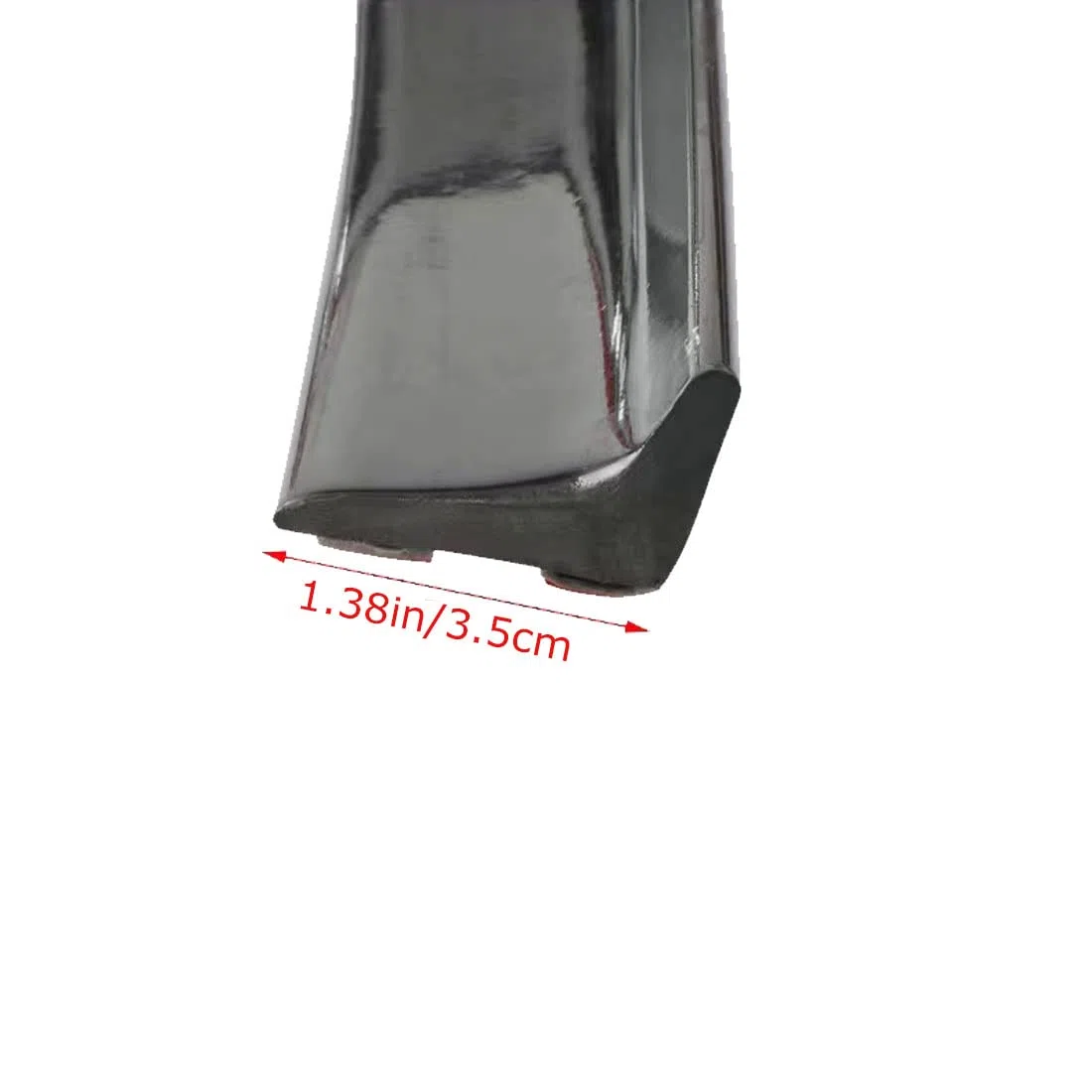 Spoilers Traseros de Coche, 150cm Universal Negro Brillante Maletero de Coche Alerón de Aleta Trasera ala Trasera Portón Trasero para la Mayoría de Los Coches Populares