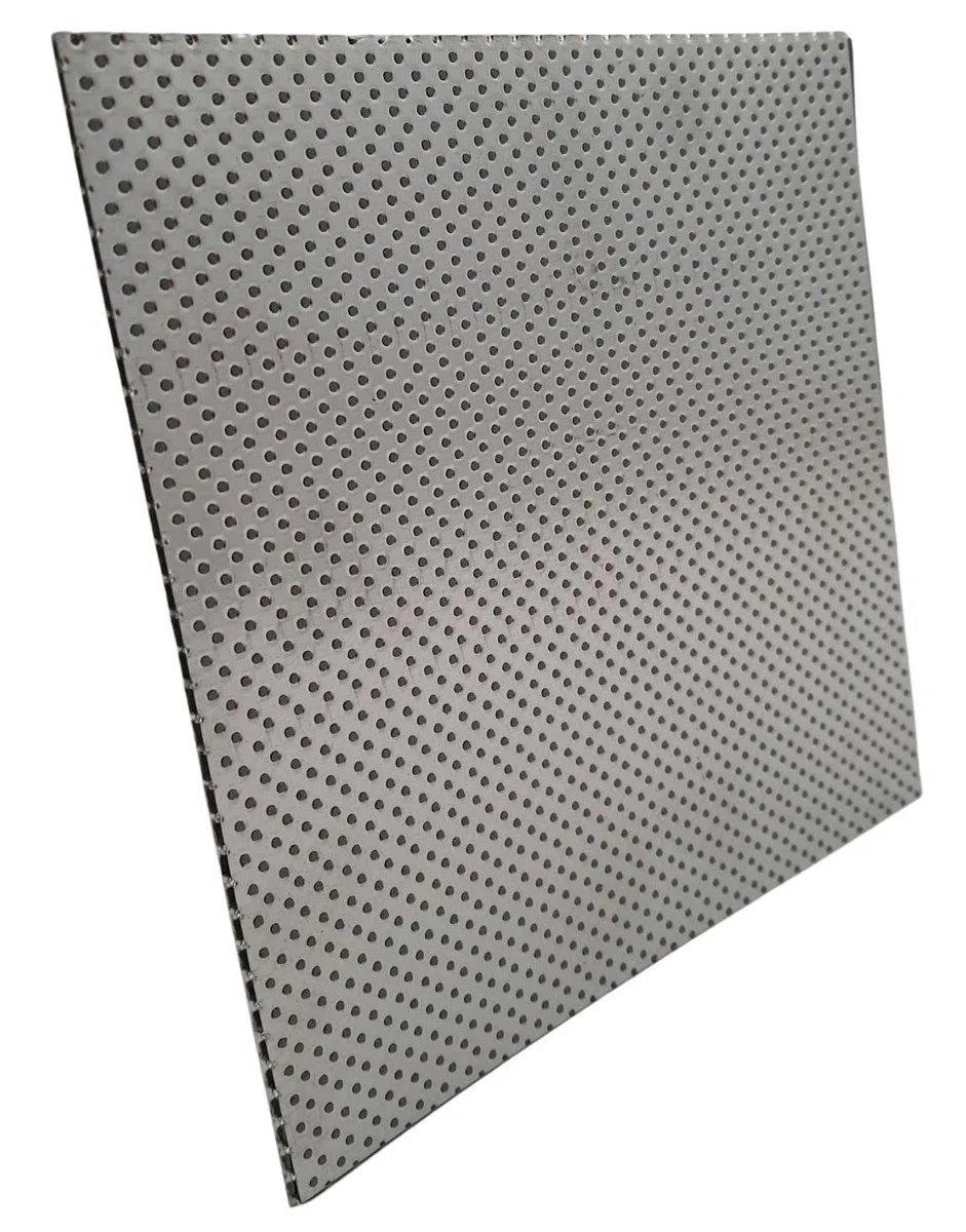 Junta de escape universal recortable, 200 x 200 mm, placa de metal multicapa, resistente al calor hasta 350 grados